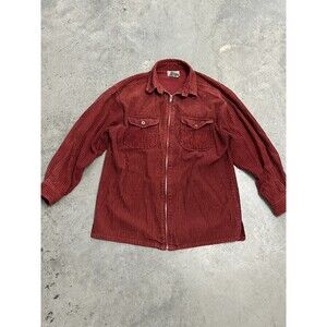 At Last Jeanswear vintage zip up cordouroy jacket size L